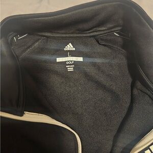 Adidas Black Performance Golf Jacket